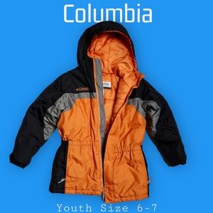 Warm Kids Columbia Jacket. Size: Youth 6-7